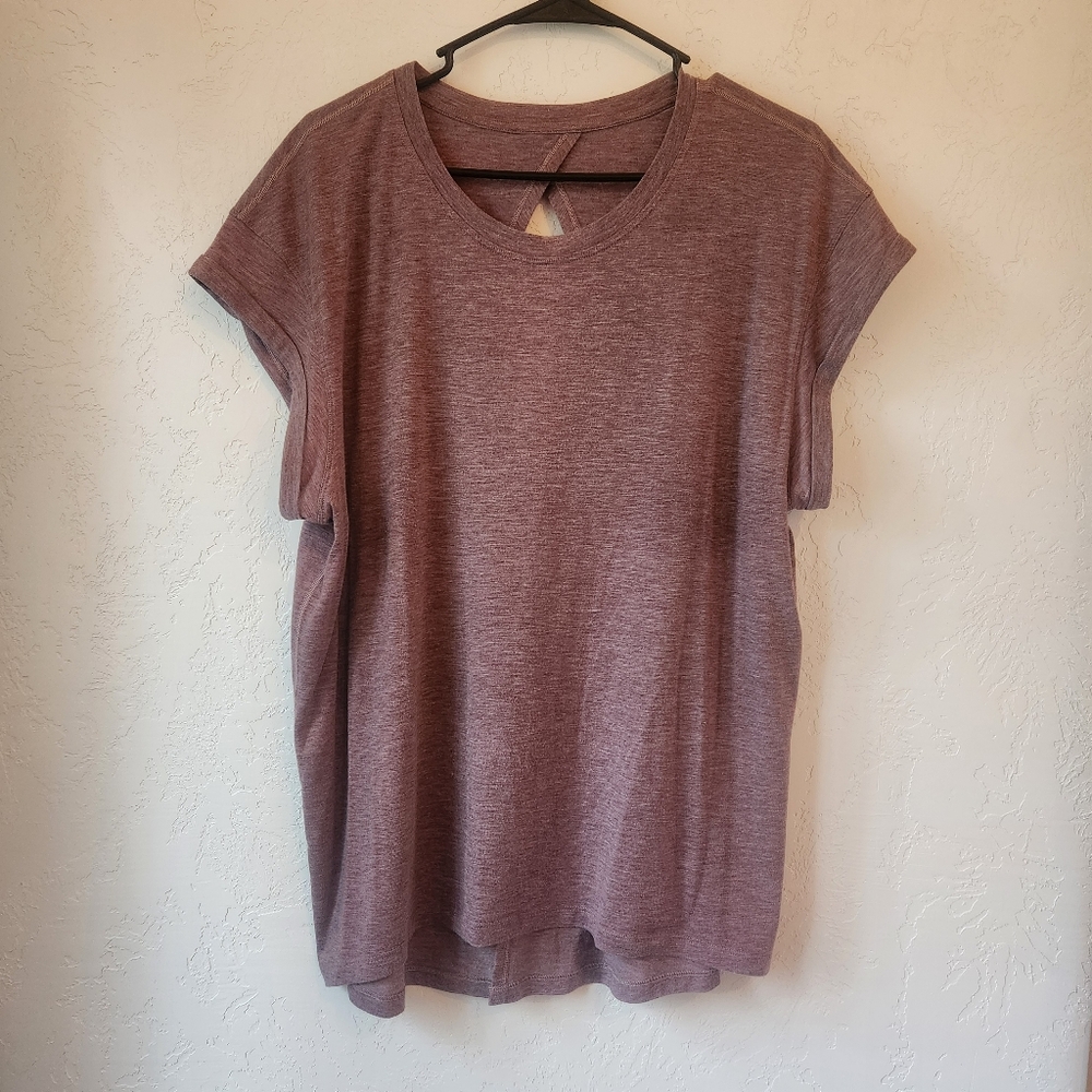 lululemon athletica Short Sleeve Tee - Heathered Mauve